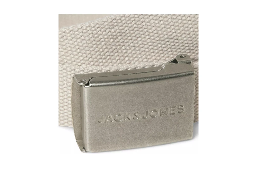 Jack & Jones Jaclondon Ζώνη Εκρού