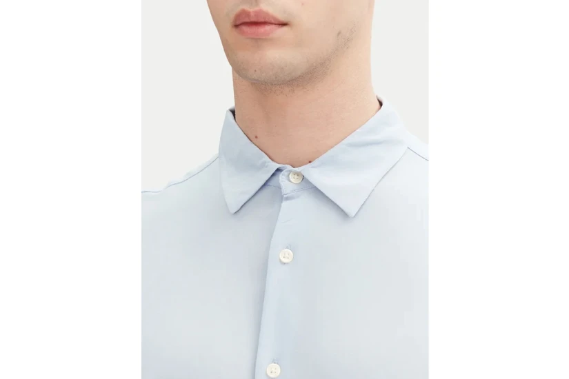 Jack & Jones Jorjoshua Ανδρικό Κοντομάνικο Πουκάμισο Σιέλ