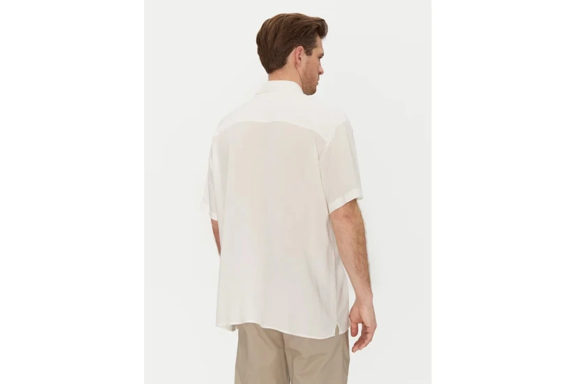 Jack & Jones Jorjoshua Ανδρικό Κοντομάνικο Πουκάμισο Εκρού