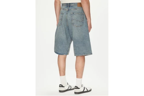 Jack And Jones Jjiron Jjoroginal 450 Βερμούδα Τζιν Ανδρική (12272552 BLUE DENIM)