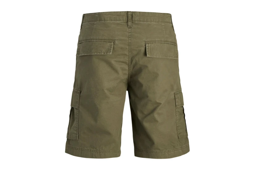 Jack And Jones Ανδρική Βερμούδα Cargo Λαδί