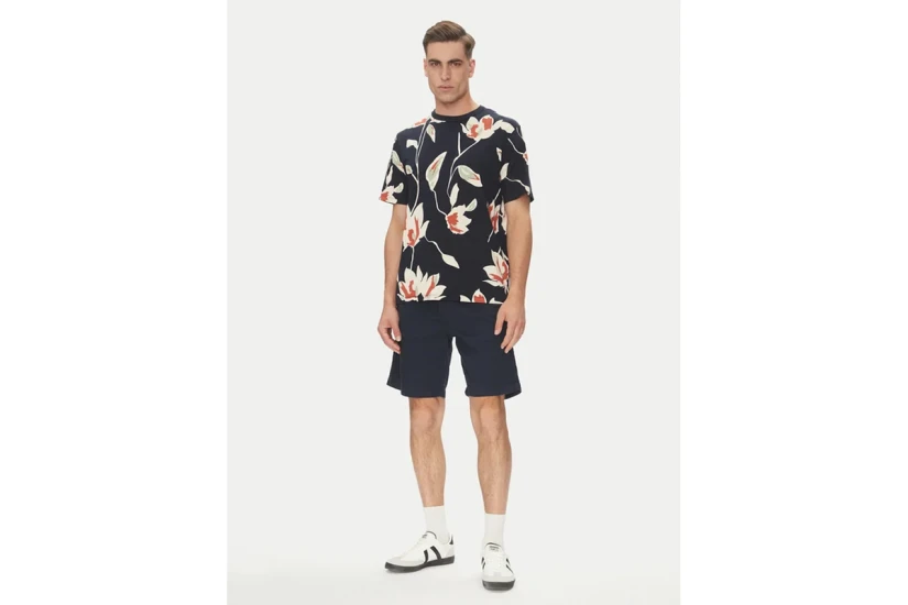 Jack And Jones Srtjpstjaiden Campaign Ανδρική Βερμούδα Chino Μπλε Σκούρο