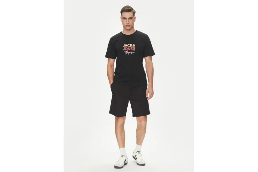 Jack And Jones Jpstjaiden Campaign Ανδρική Βερμούδα Chino Μαύρη