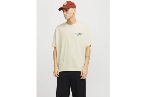 Jack And Jones Jorbigwig T-Shirt Ανδρικό (12275396 ANTIQUE WHITE)