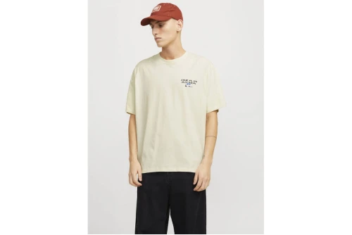 Jack And Jones Jorbigwig T-Shirt Ανδρικό (12275396 ANTIQUE WHITE)