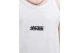 Jack And Jones Jcosago Small Logo Ανδρική Αμάνικη Μπλούζα Λευκή