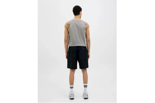 Jack And Jones Jcosago Small Logo Μπλούζα Αμάνικη Ανδρική (12276727 GRAY FLANNEL)