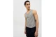 Jack And Jones Jcosago Small Logo Ανδρική Αμάνικη Μπλούζα Γκρι