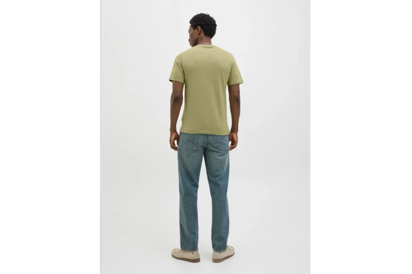 Jack And Jones Ανδρικό Κοντομάνικο T-Shirt Χακί
