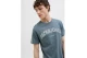 Jack And Jones Ανδρικό Κοντομάνικο T-Shirt Γκρι Σκούρο
