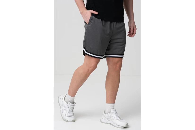 Jack And Jones Ανδρική Αθλητική Βερμούδα Γκρι Σκούρο