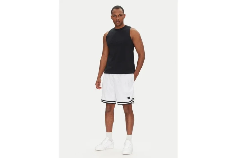Jack And Jones Ανδρική Αθλητική Βερμούδα Λευκή