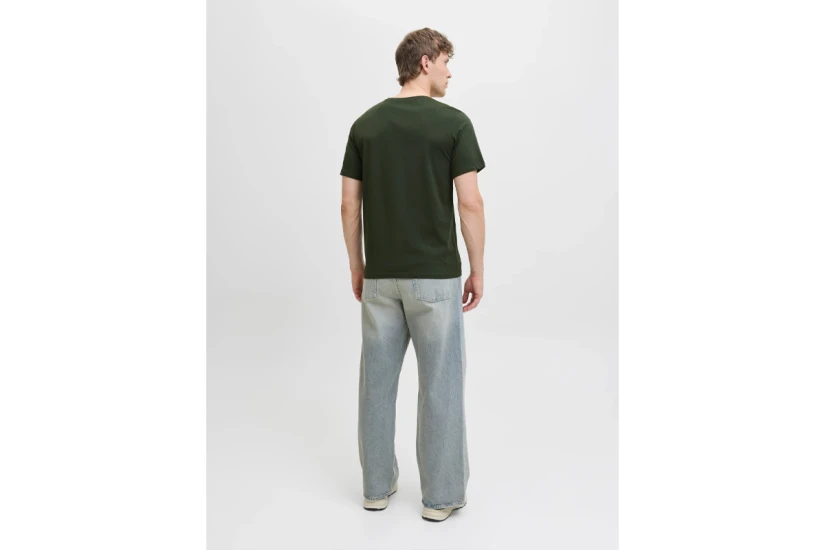 Jack And Jones Ανδρικό Κοντομάνικο T-Shirt Κυπαρισσί