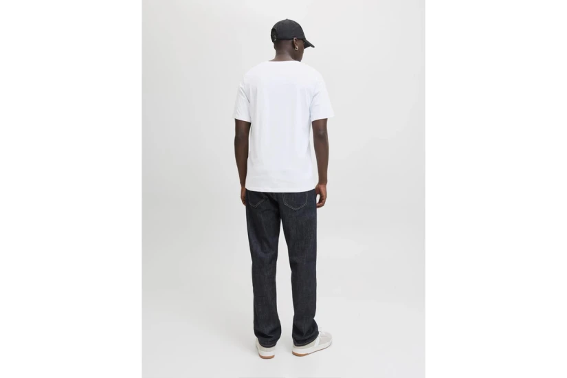 Jack And Jones Ανδρικό Κοντομάνικο T-Shirt Λευκό