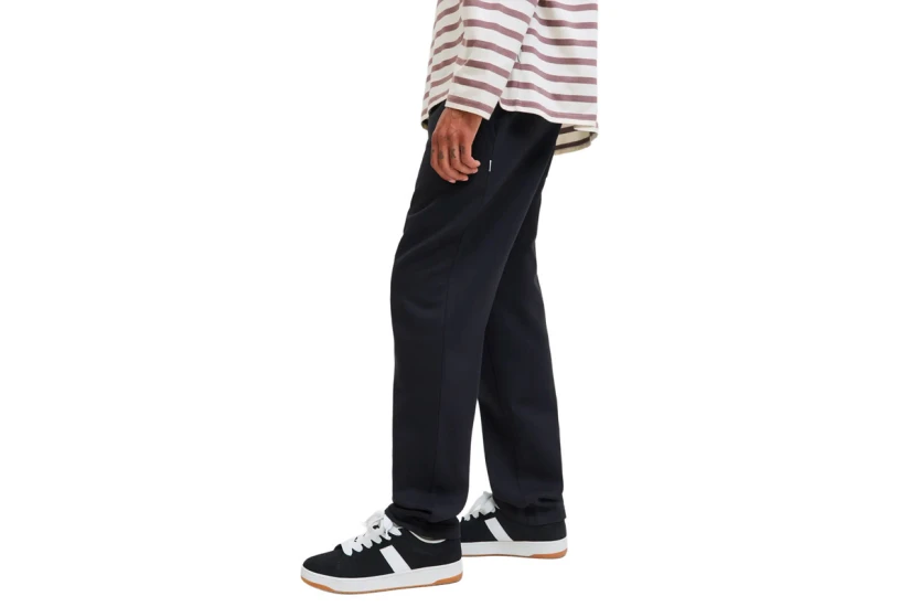 Jack And Jones Ανδρικό Παντελόνι Φόρμας Μαύρο