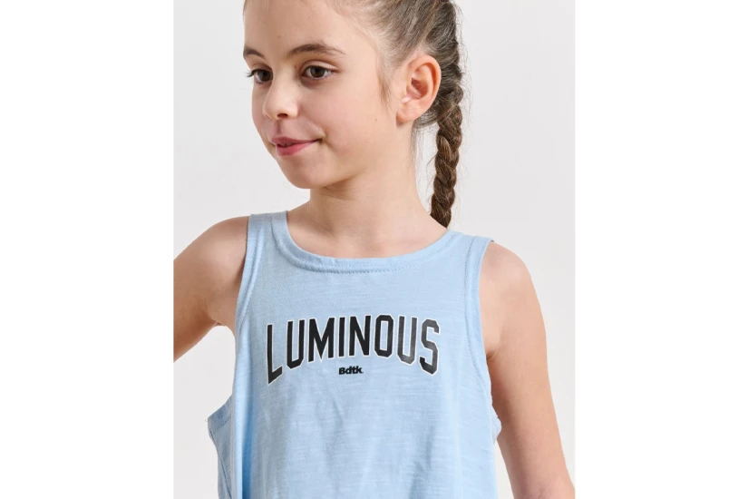 Body Talk LUMINOUS Παιδική Αμάνικη Μπλούζα Γαλάζια
