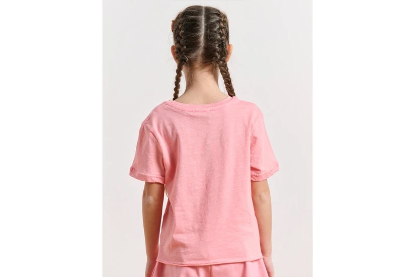 Body Talk LUMINOUS Παιδικό Κοντομάνικο T-Shirt Ροζ