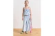 Body Talk Terry Stripes Mini Me Παιδικό Ψηλόμεσο Παντελόνι Κάπρι Γαλάζιο