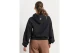 Body Talk Less Is More Γυναικείο Cropped Φούτερ με Κουκούλα Μαύρο