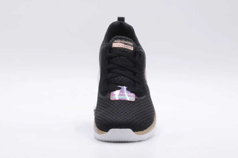 Skechers Bountiful Flex Appeal 3.0 Σνίκερς Μαύρα, Μπρονζέ, Λευκά