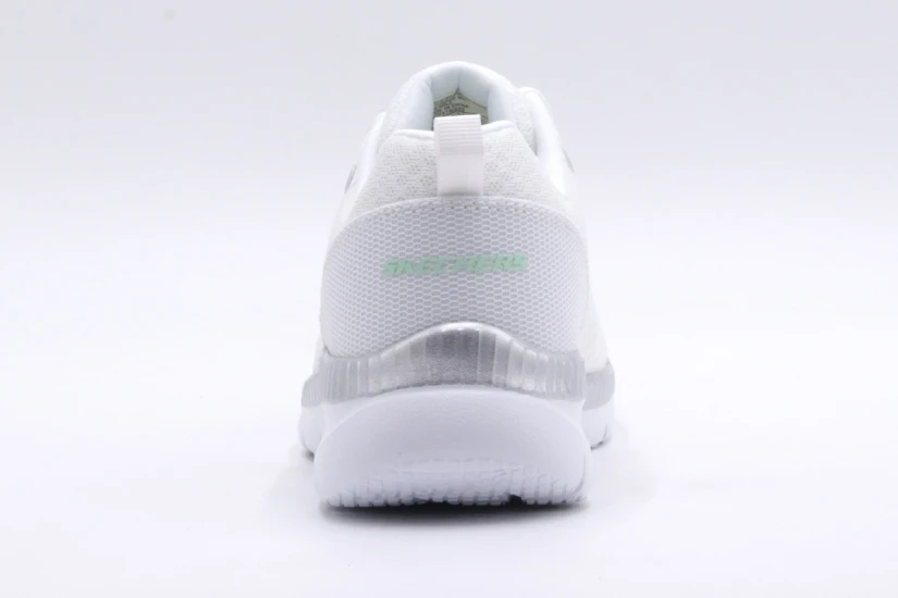Skechers Bountiful Flex Appeal 3.0 Σνίκερς Λευκά, Ασημί