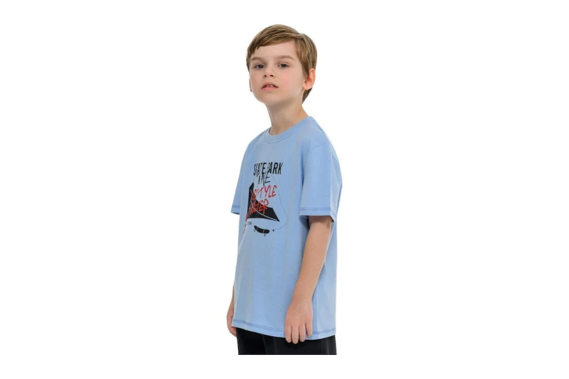 Body Talk Skateboard Time Παιδικό Κοντομάνικο T-Shirt Γαλάζιο