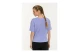 Body Talk Γυναικείο Κοντομάνικο Cropped T-Shirt Λιλά