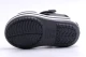 Crocs Crocband Βρεφικά-Παιδικά Σανδάλια Ανθρακί, Λευκά