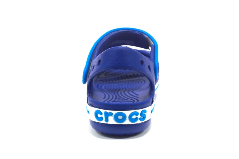 Crocs Crocband Βρεφικά-Παιδικά Σανδάλια Μπλε, Γαλάζιο, Λευκό