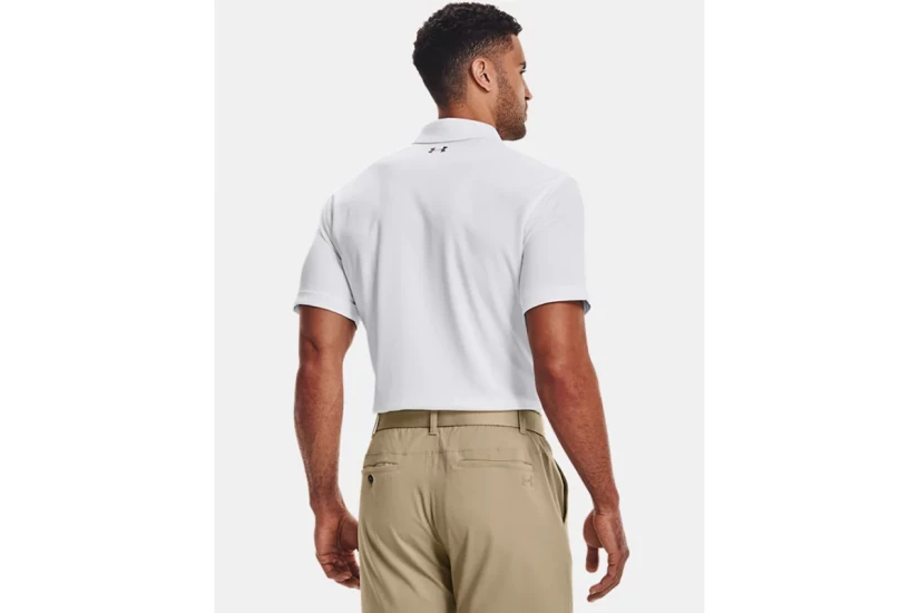 Under Armour Tech Ανδρικό Κοντομάνικο Polo T-Shirt Λευκό