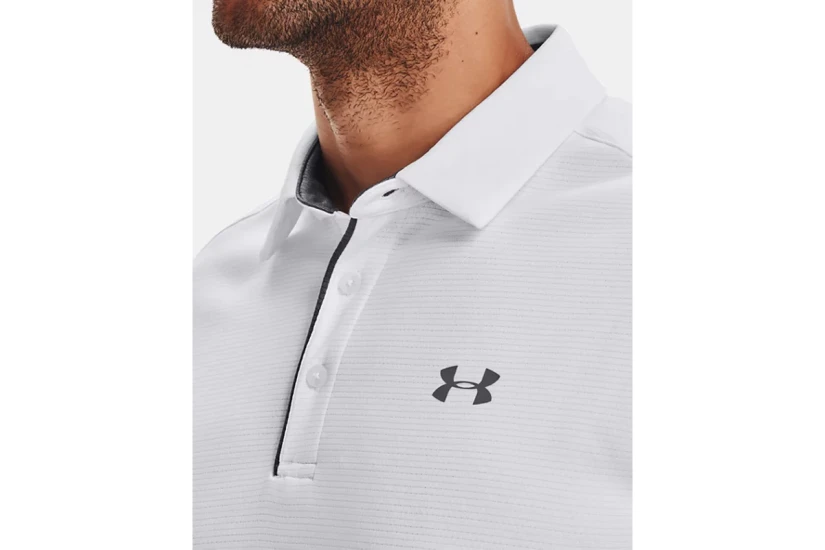 Under Armour Tech Ανδρικό Κοντομάνικο Polo T-Shirt Λευκό