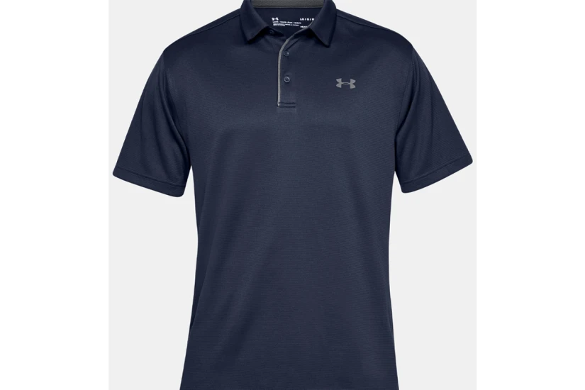 Under Armour Tech Ανδρικό Κοντομάνικο Polo T-Shirt Μπλε Σκούρο