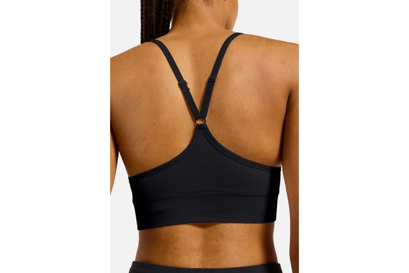 Odlo Seamless Low Padded Γυναικείο Μπουστάκι Μαύρο