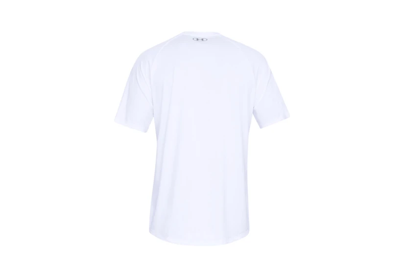 Under Armour Tech 2.0 Ανδρικό Κοντομάνικο T-Shirt Λευκό