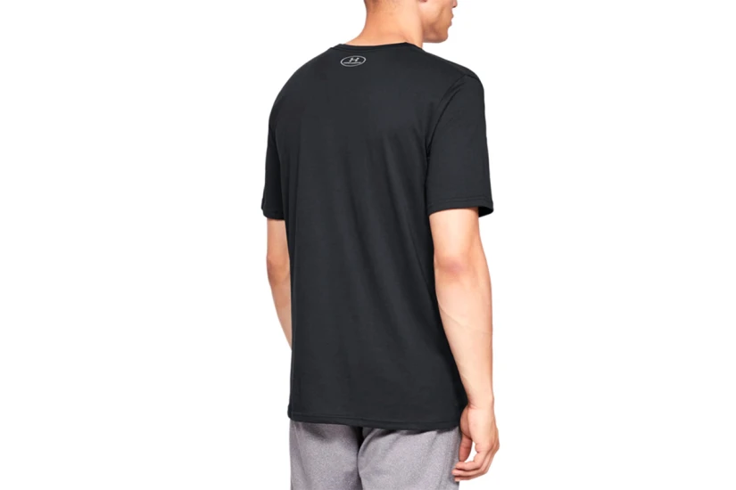 Under Armour Left Chest Logo Ανδρικό Κοντομάνικο T-Shirt Μαύρο