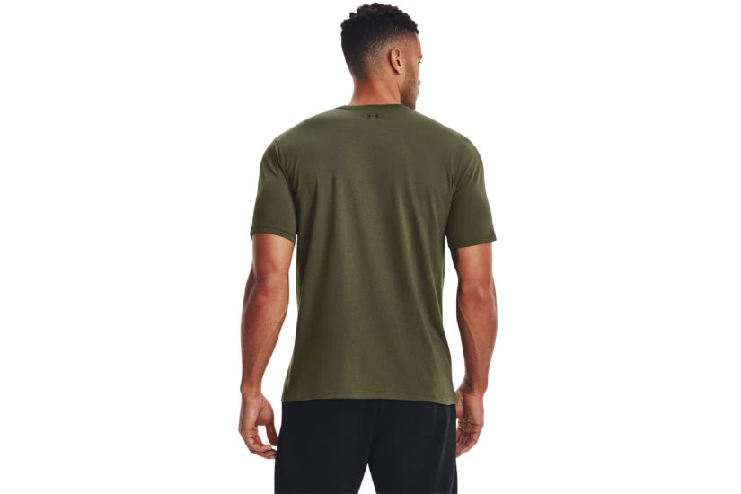 Under Armour Left Chest Logo Ανδρικό Κοντομάνικο T-Shirt Χακί