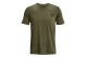 Under Armour Left Chest Logo Ανδρικό Κοντομάνικο T-Shirt Χακί