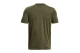 Under Armour Left Chest Logo Ανδρικό Κοντομάνικο T-Shirt Χακί