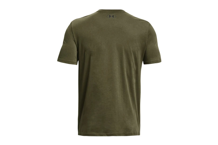 Under Armour Left Chest Logo Ανδρικό Κοντομάνικο T-Shirt Χακί