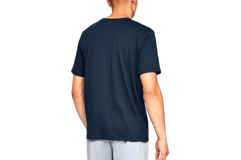 Under Armour Left Chest Logo Ανδρικό Κοντομάνικο T-Shirt Μπλε Σκούρο