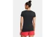 Under Armour HeatGear Armour Γυναικείο Κοντομάνικο T-Shirt Μαύρο