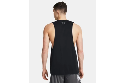 Under Armour Left Chest Cut-Off Μπλούζα Αμάνικη Ανδρική (1329286 001)