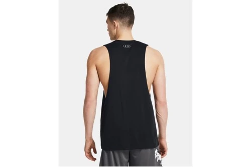Under Armour Left Chest Cut-Off Μπλούζα Αμάνικη Ανδρική (1329286 001)