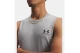 Under Armour Left Chest Cut - Off Ανδρική Αμάνικη Μπλούζα Γκρι