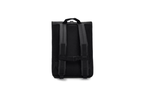 Rains Rolltop Rucksack Τσάντα Πλάτης Casual 17L (13320 BLACK)