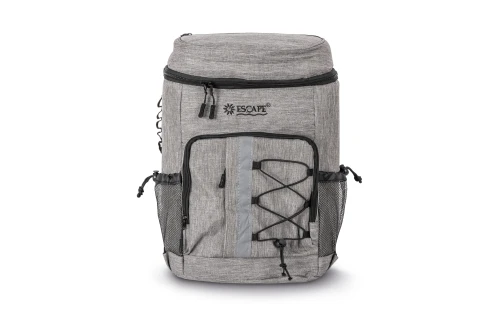 Escape Camping Ισοθερμική Τσάντα - Ψυγείο Escape Backpack Canva 21L Grey (13477)