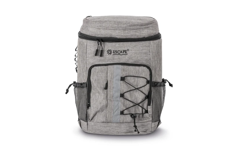 Escape Camping Ισοθερμική Τσάντα - Ψυγείο Escape Backpack Canva 21L Grey (13477)