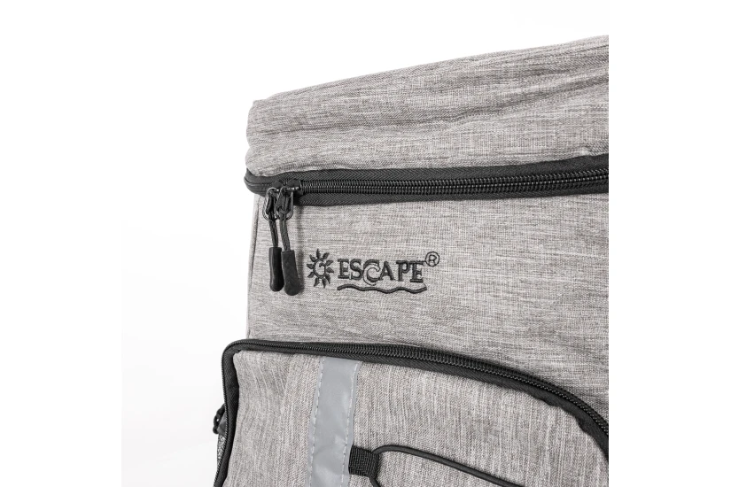 Escape Camping Ισοθερμική Τσάντα - Ψυγείο Escape Backpack Canva 21L Grey (13477)