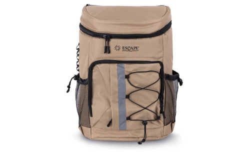 Escape Camping Ισοθερμική Τσάντα - Ψυγείο Escape Backpack Oxford 30L Sand (13484)