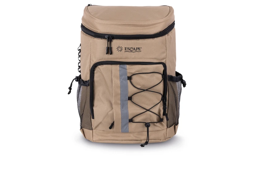 Escape Camping Ισοθερμική Τσάντα - Ψυγείο Escape Backpack Oxford 30L Sand (13484)